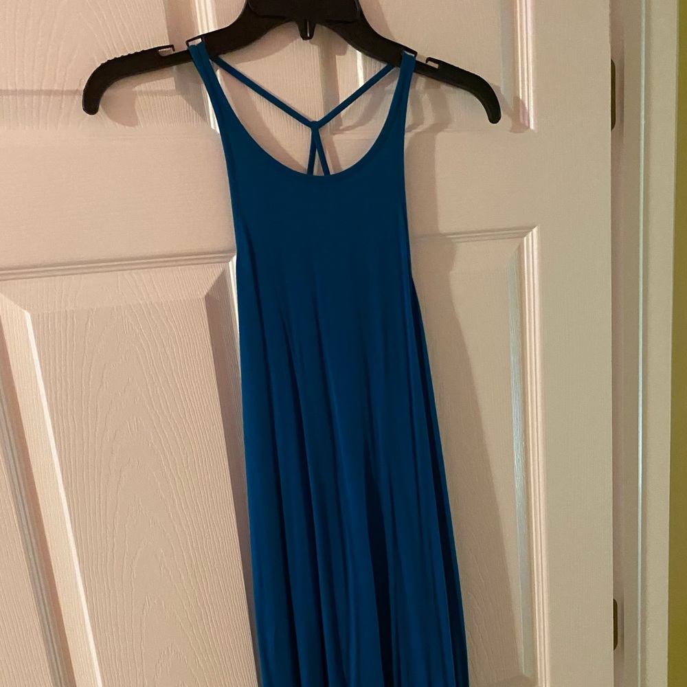 Blue summer dress